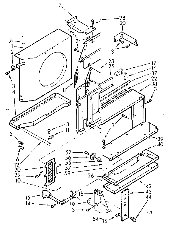 Air flow parts