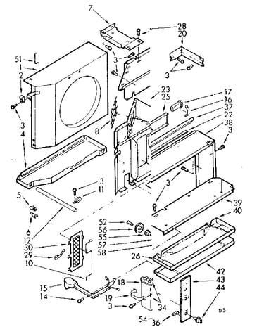 Air flow parts