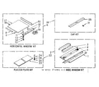 Kenmore 10671801 accessory kit parts diagram