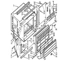 Kenmore 10671802 cabinet diagram