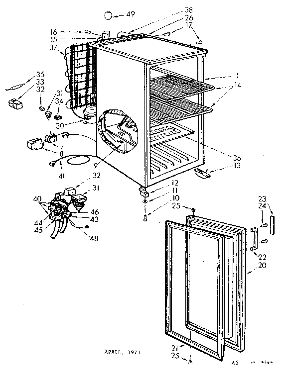 Freezer parts