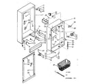 Kenmore 106721220 cabinet parts diagram