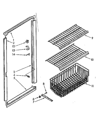Freezer breaker parts