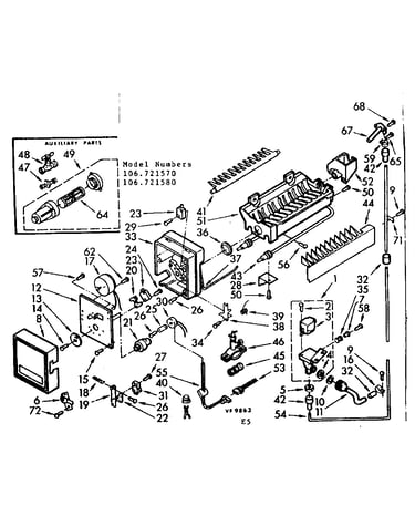 Ice maker parts