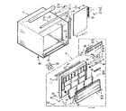 Kenmore 10672173 cabinet parts diagram