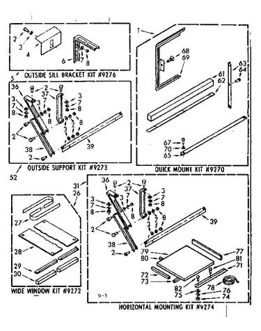 Accessory kit parts