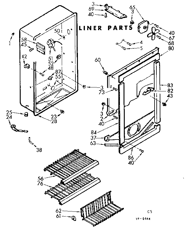 Liner parts