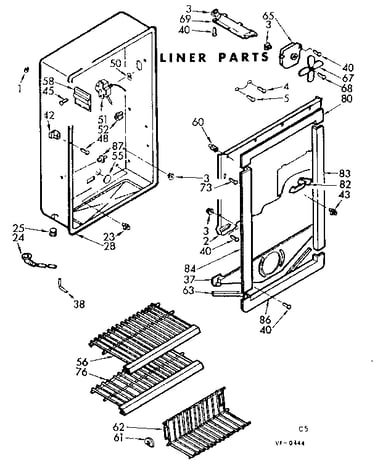 Liner parts