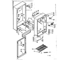 Kenmore 106722420 cabinet parts diagram
