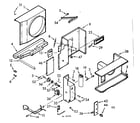 Kenmore 10672280 air flow parts diagram