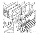 Kenmore 10672720 cabinet parts diagram