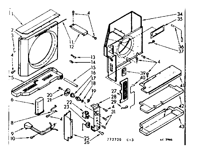 Air flow parts