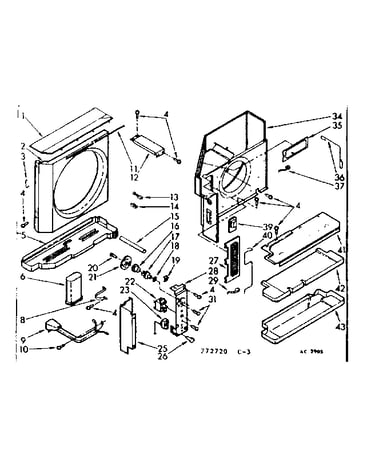 Air flow parts