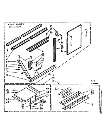 Accessory kit parts