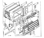Kenmore 10672800 cabinet parts diagram