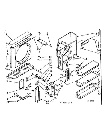 Air flow & control parts