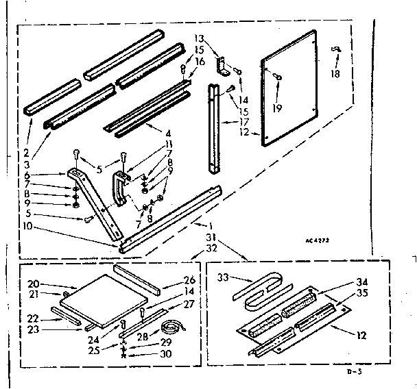 Accessory kit parts