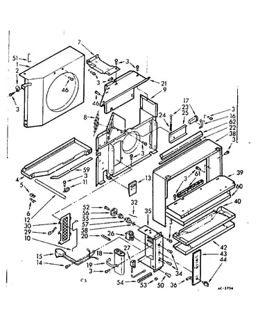 Air flow parts