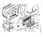 Kenmore 10672940 cabinet parts diagram