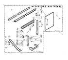Kenmore 10672960 accessory kit parts diagram