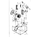 Kenmore 25366903 refrigeration system & air handling parts diagram