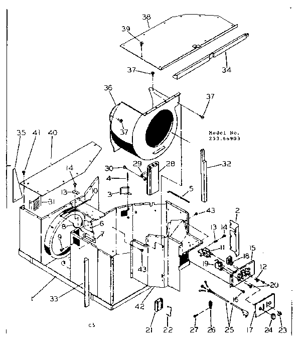 Electrical system & air handling parts