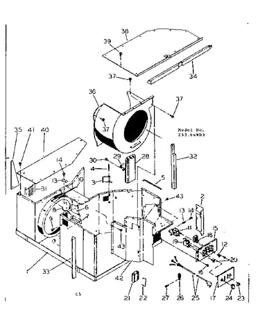 Electrical system & air handling parts