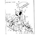 Kenmore 25366904 electrical system & air handling parts diagram