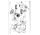 Kenmore 25366904 refrigeration system & air handling parts diagram