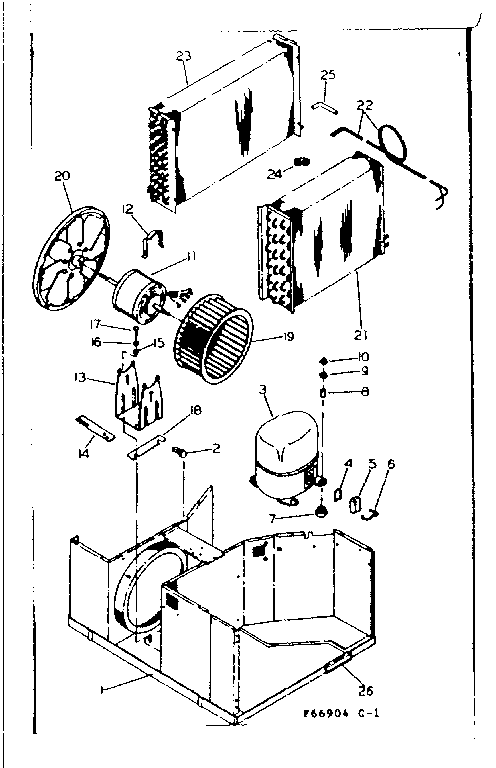 Refrigeration system & air handling parts