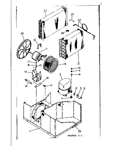Refrigeration system & air handling parts