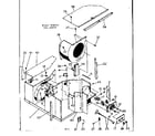 Kenmore 25366910 electrical system & air handling parts diagram