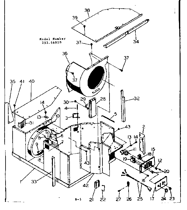 Electrical system & air handling parts
