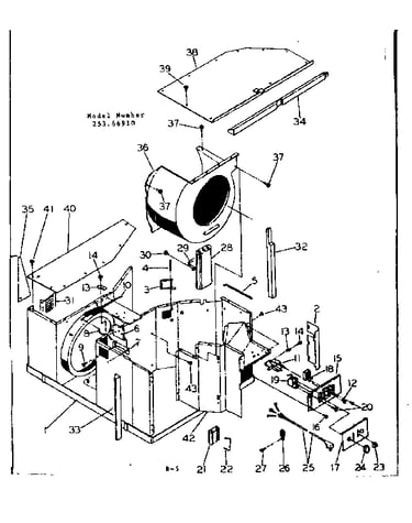 Electrical system & air handling parts