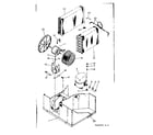 Kenmore 25366910 refrigeration system & air handling parts diagram