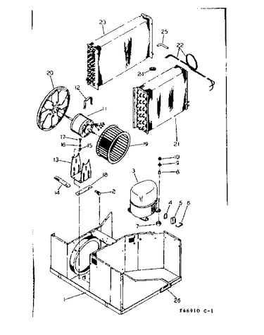 Refrigeration system & air handling parts