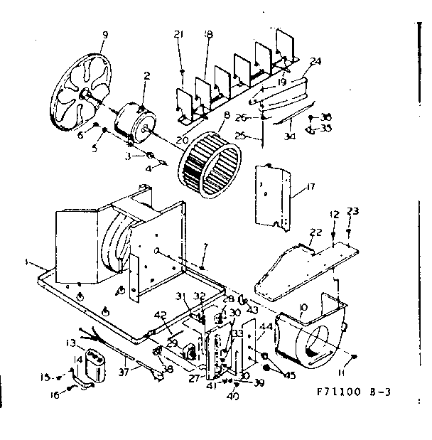 Electrical system & air handling parts