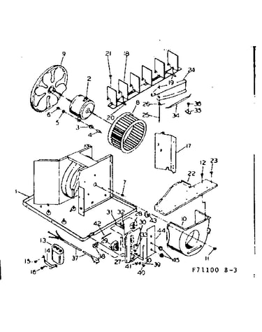 Electrical system & air handling parts