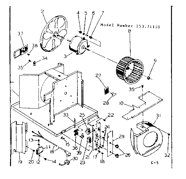 Electrical system & air handling parts