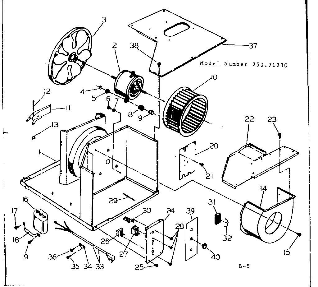 Electrical system & air handling parts
