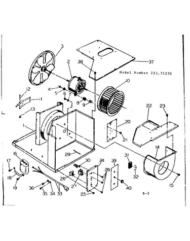 Electrical system & air handling parts