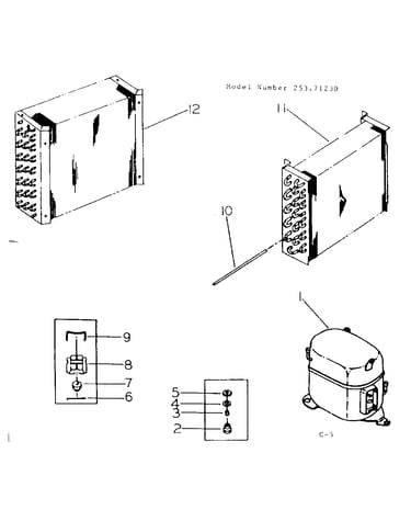 Refrigeration system parts
