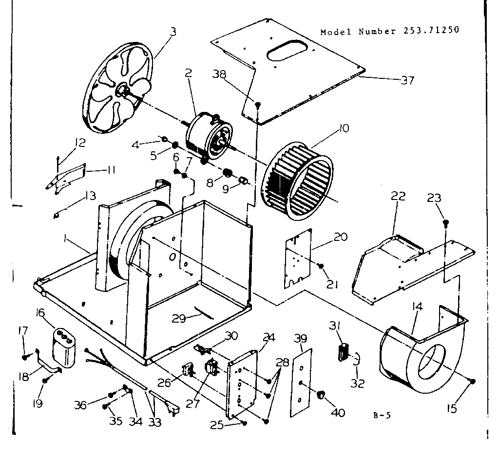 Electrical system & air handling parts