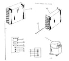 Kenmore 25371250 refrigeration system parts diagram