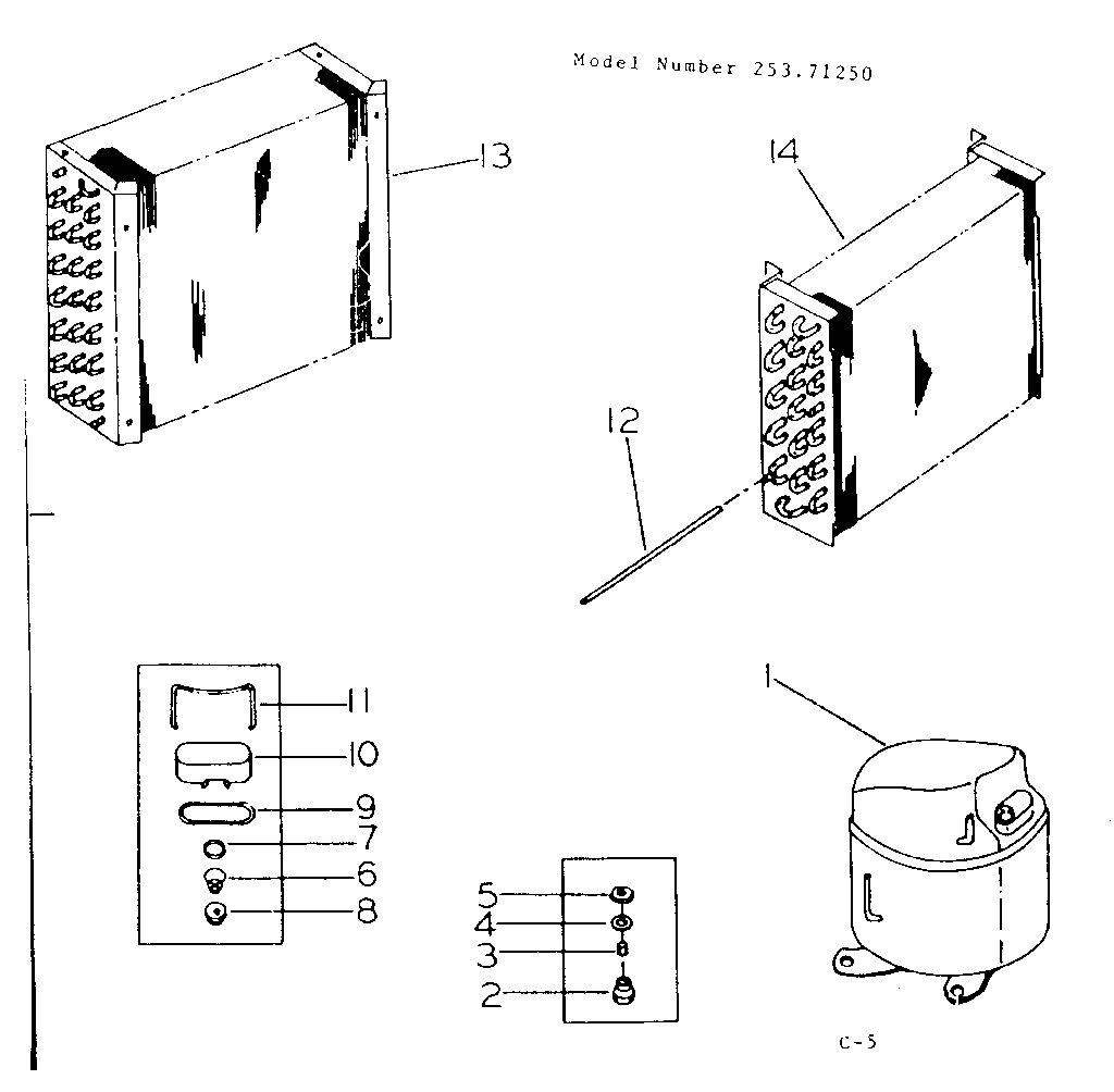 Refrigeration system parts