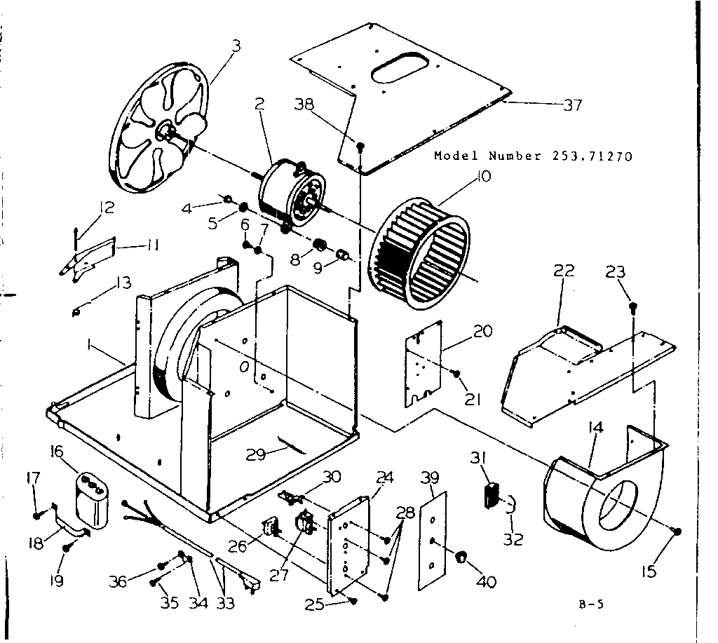 Electrical system & air handling parts
