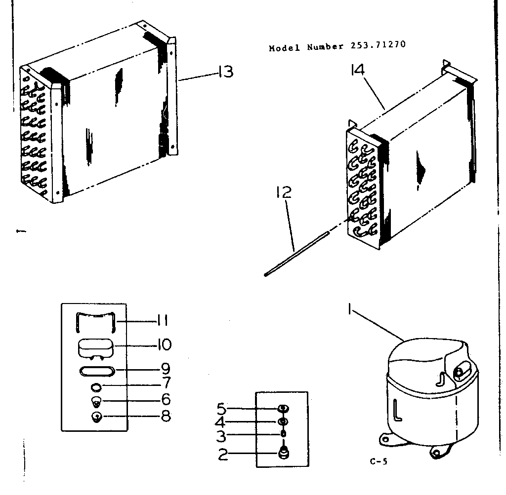 Refrigeration system parts