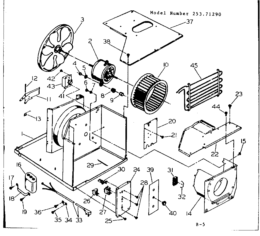 Electrical system & air handling parts