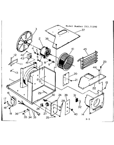Electrical system & air handling parts
