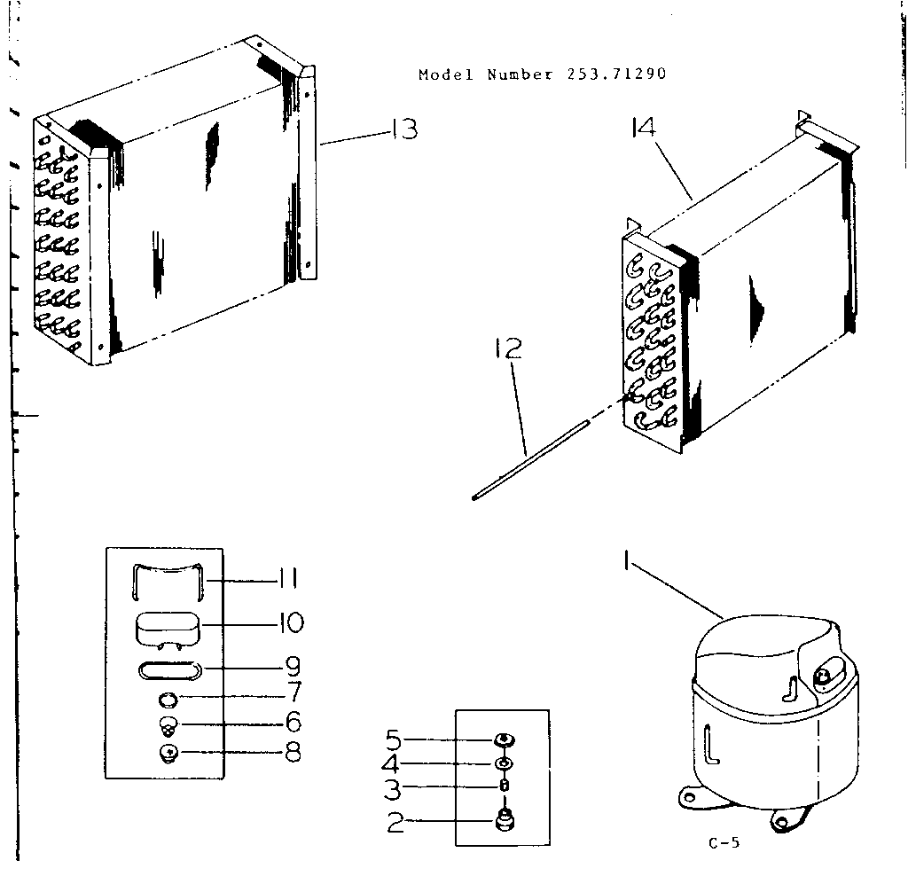 Refrigeration system parts